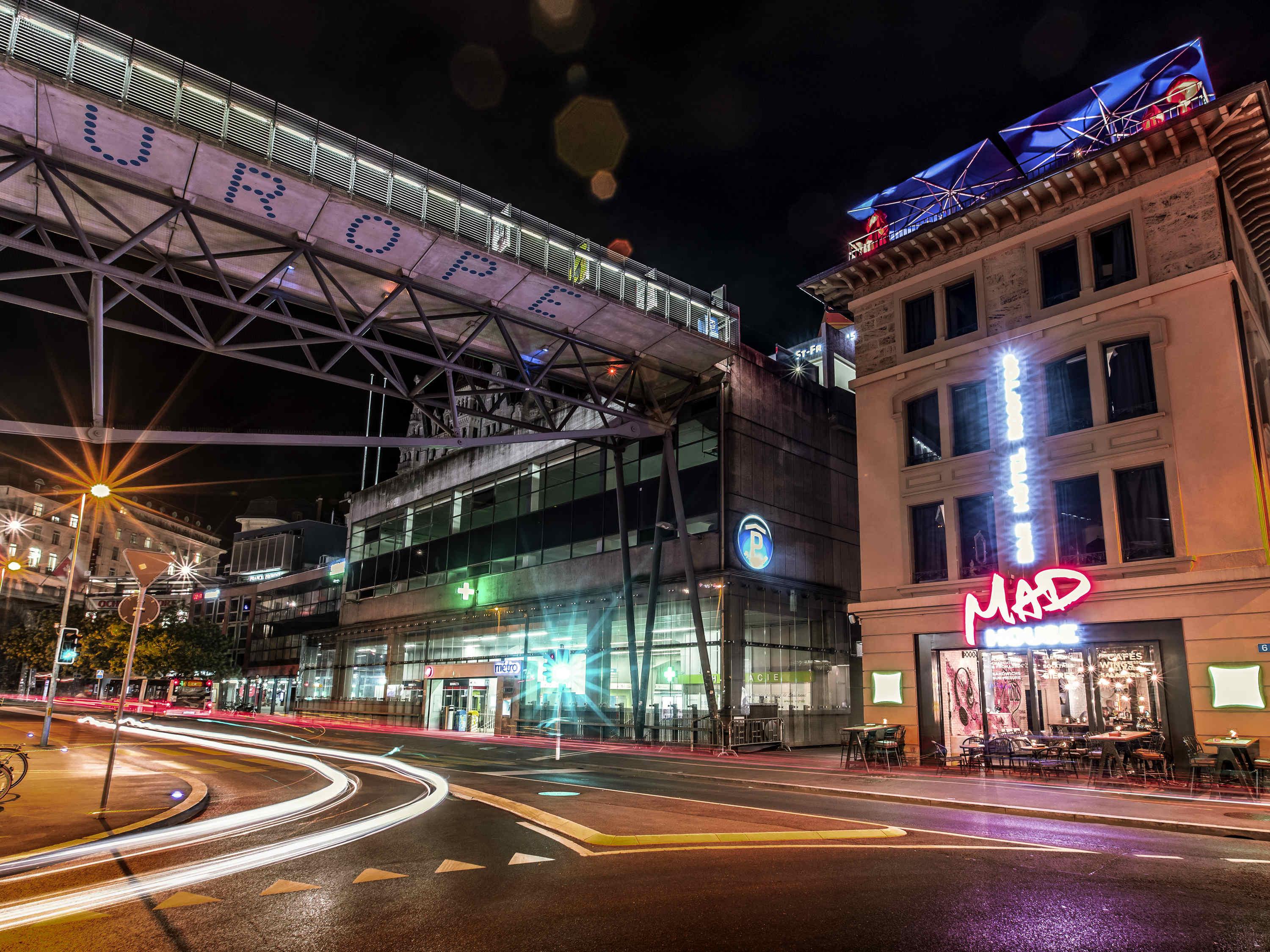 Ibis Styles Lausanne Center Madhouse Exteriér fotografie